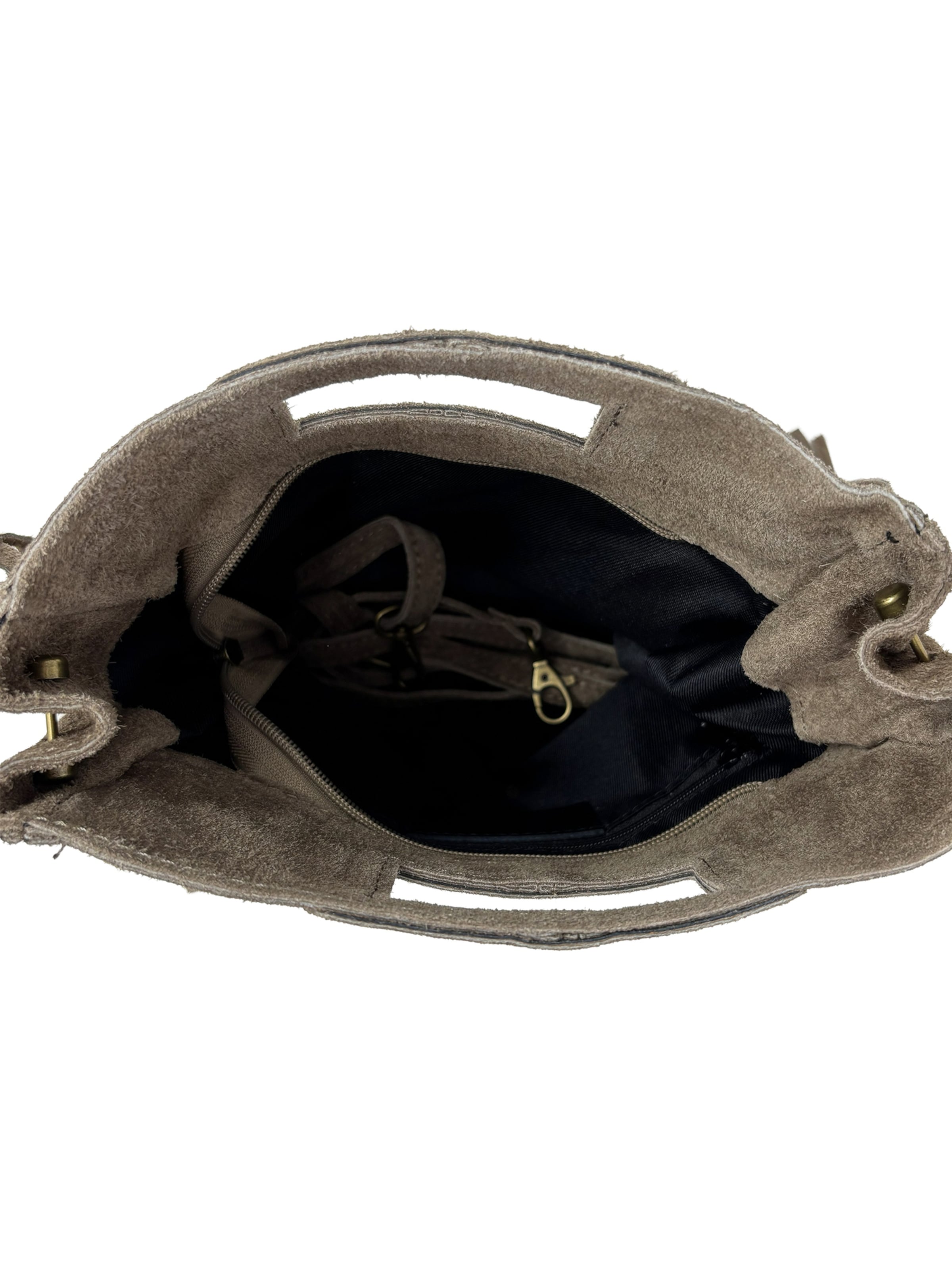 CHICCA BORSE Handtas in Bruin