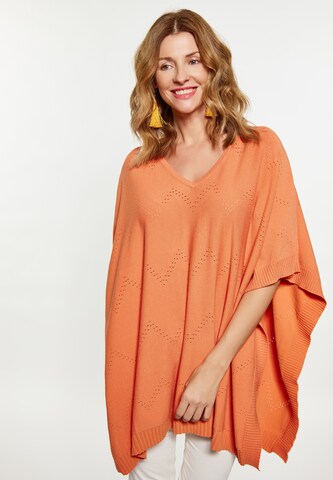 usha FESTIVAL Cape in Orange: front