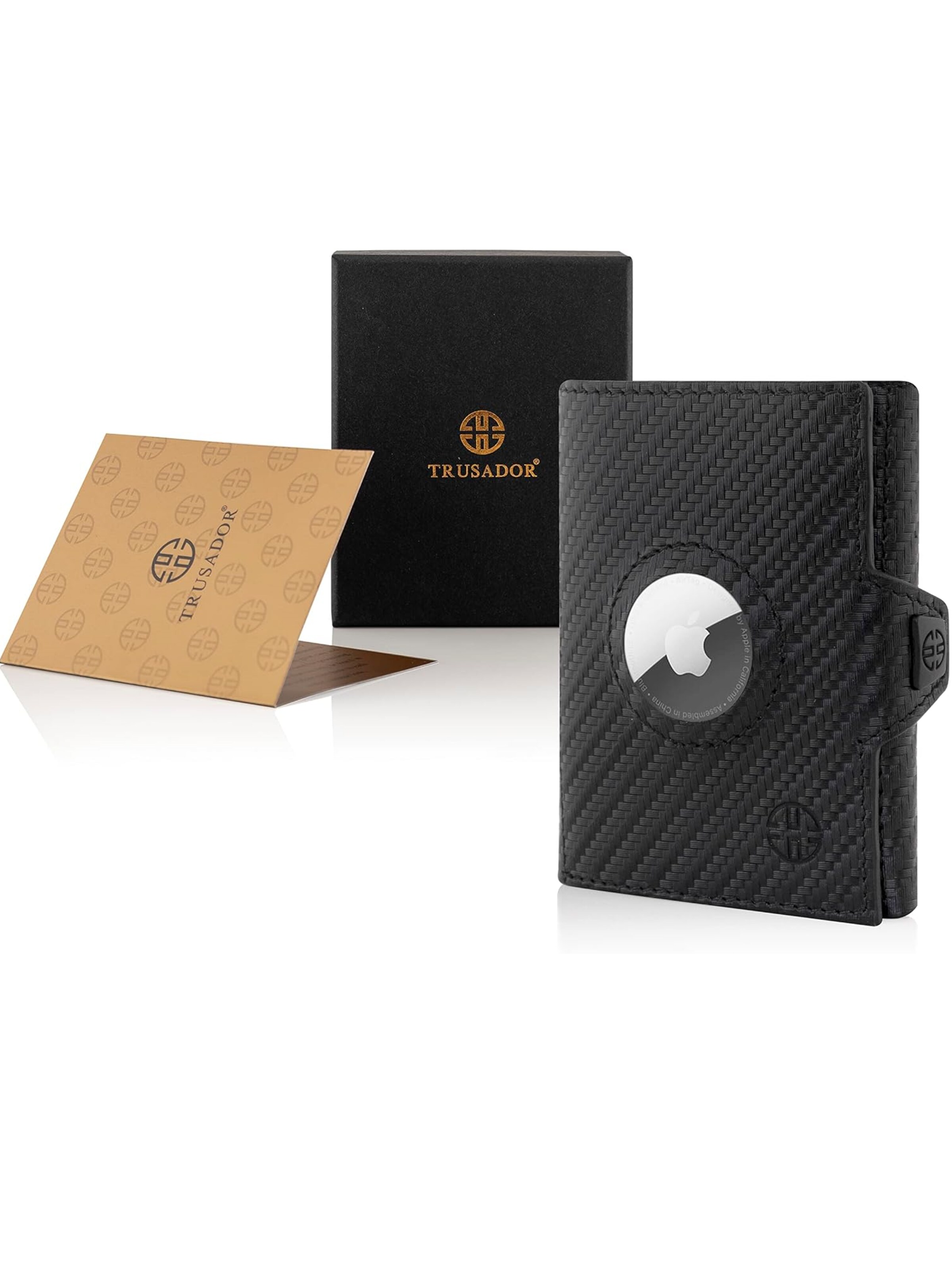 Trusador Wallet 'Verona AirTag' in Grey