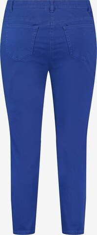 SAMOON Slimfit Jeans 'Betty' in Blau