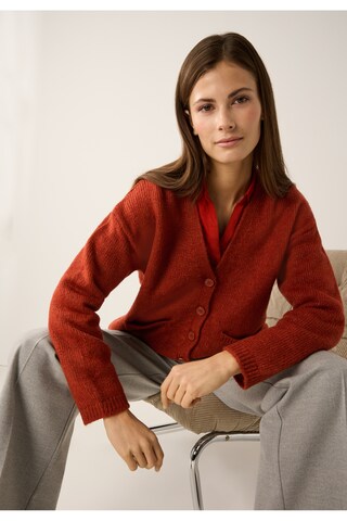 MORE & MORE Strickjacke in Orange