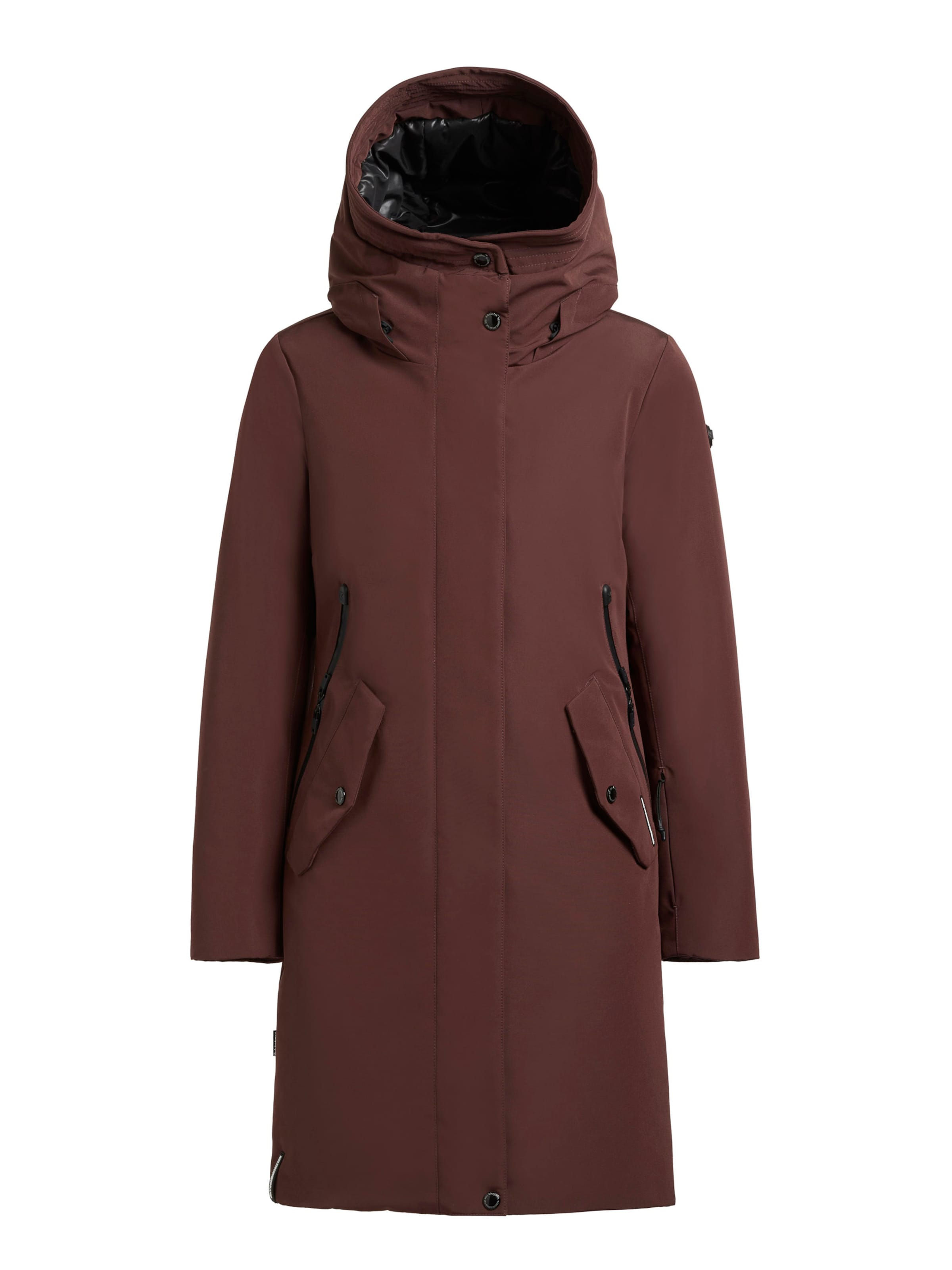 khujo Winter coat 'Charlyn5' in Red: front