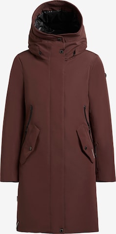 Manteau d’hiver 'Charlyn5' khujo en rouge : devant