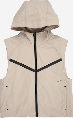 Nike Sportswear Елек в бежово: отпред