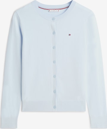 TOMMY HILFIGER Strickjacke in Blau: Vorderseite