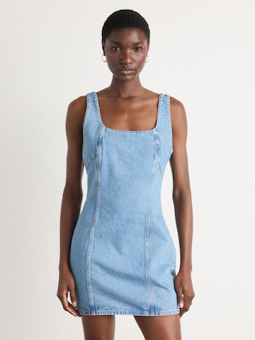 Calvin Klein Jeans Kleid in Blau: Vorderseite