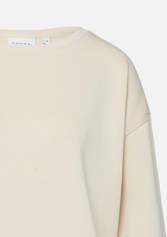 Sweat-shirt COMMA en beige