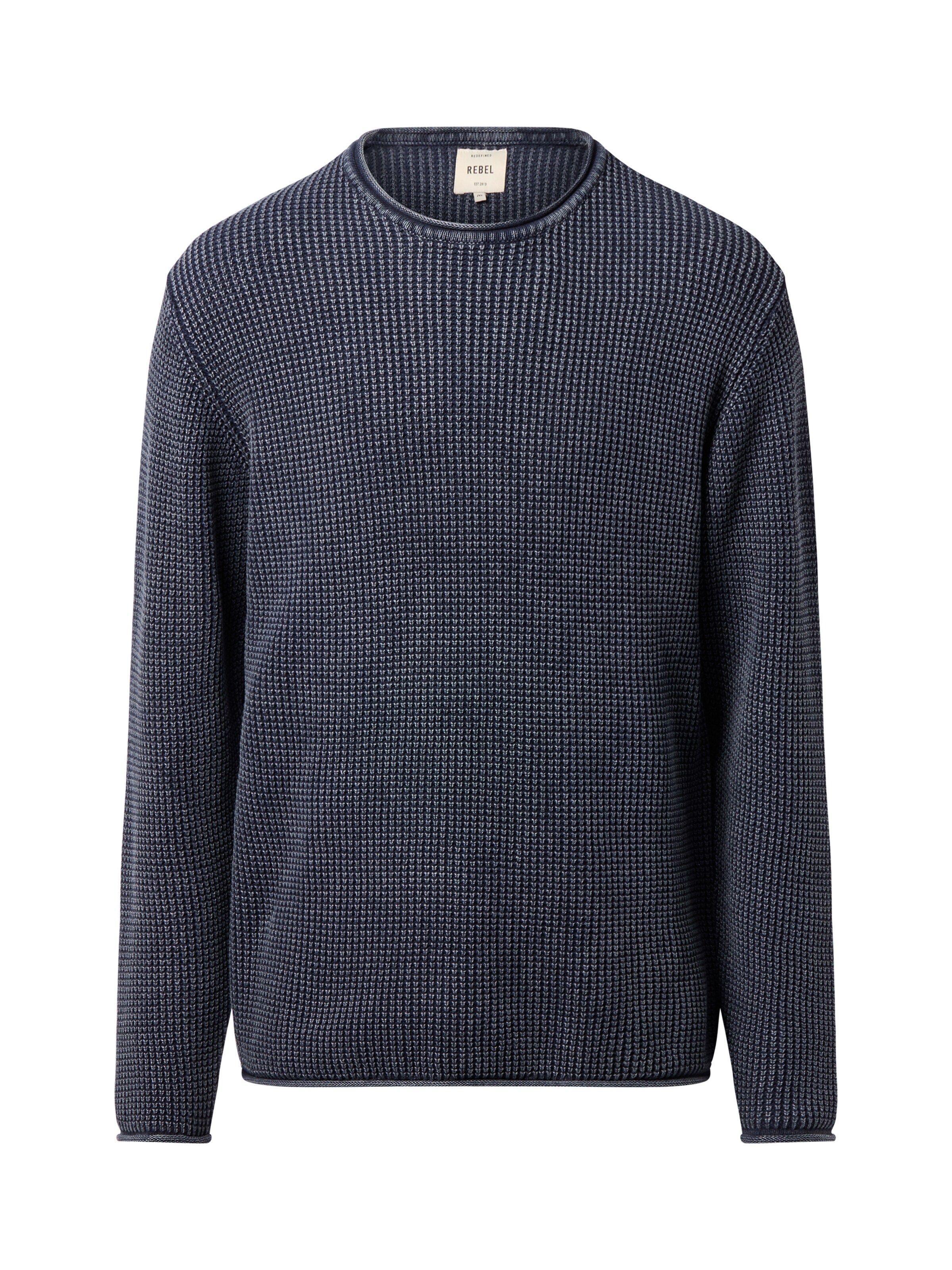 Redefined Rebel Sweater 'Ryan' in marine blue, Item view