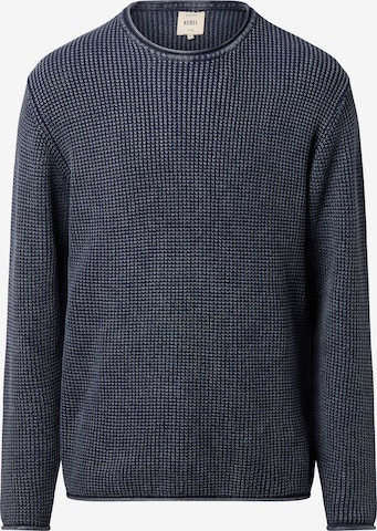 Redefined Rebel Sweater 'Ryan' in Blue: front