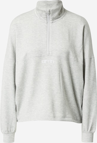 aim'n Athletic Sweatshirt in Grey: front