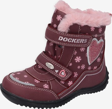 Dockers by Gerli Snow Boots in Red: front