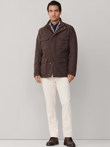 Veste mi-saison 'Bone Lux' Hackett London en marron