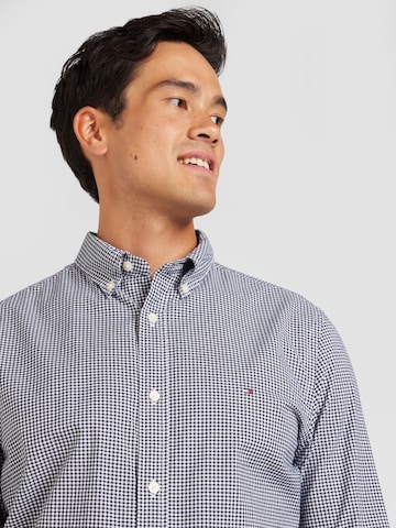 TOMMY HILFIGER Slim fit Button Up Shirt in Blue