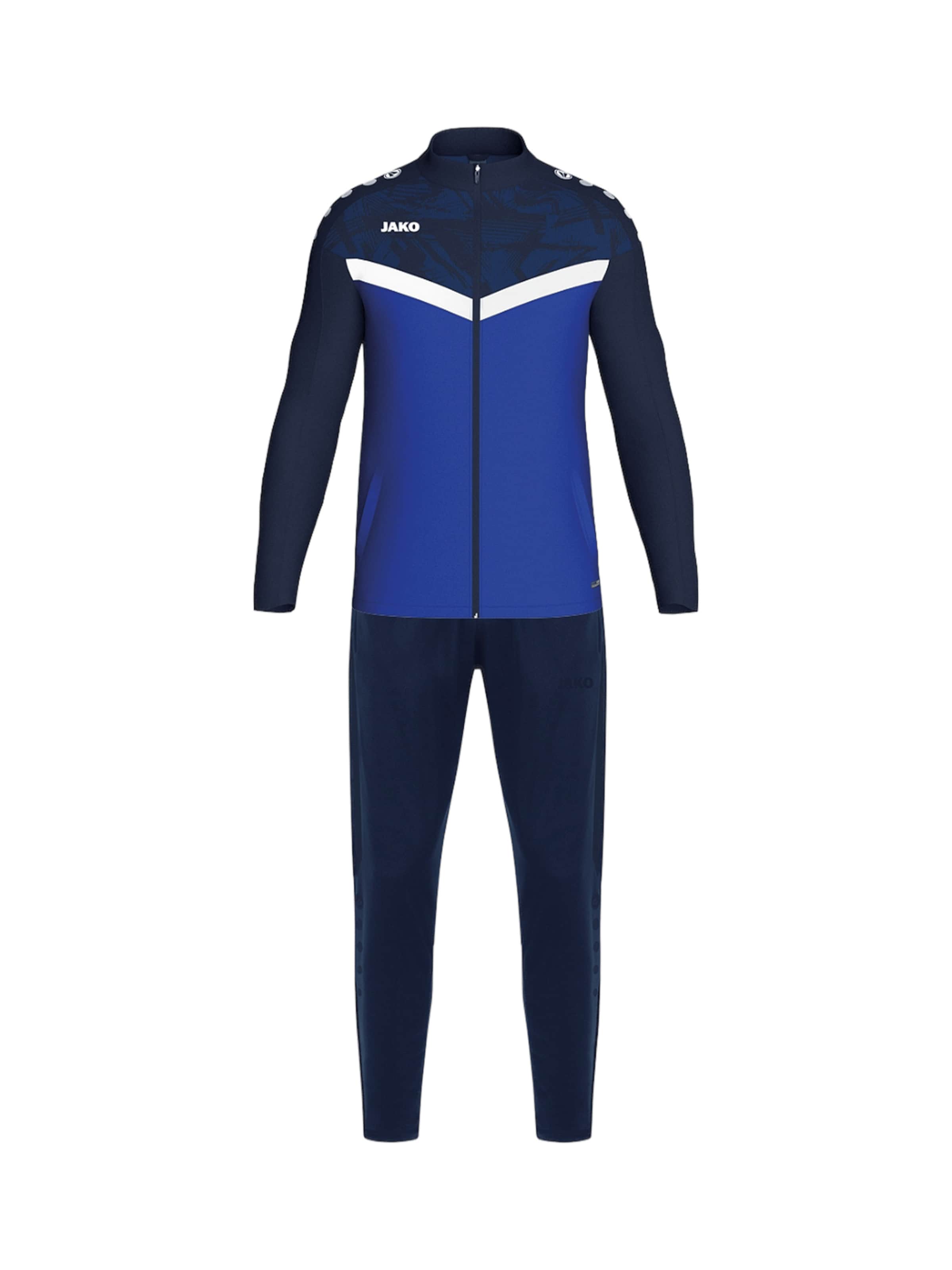 JAKO Trainingsanzug 'Iconic' in Blau: Vorderseite