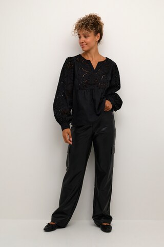 Cream Blouse 'Diana ' in Black