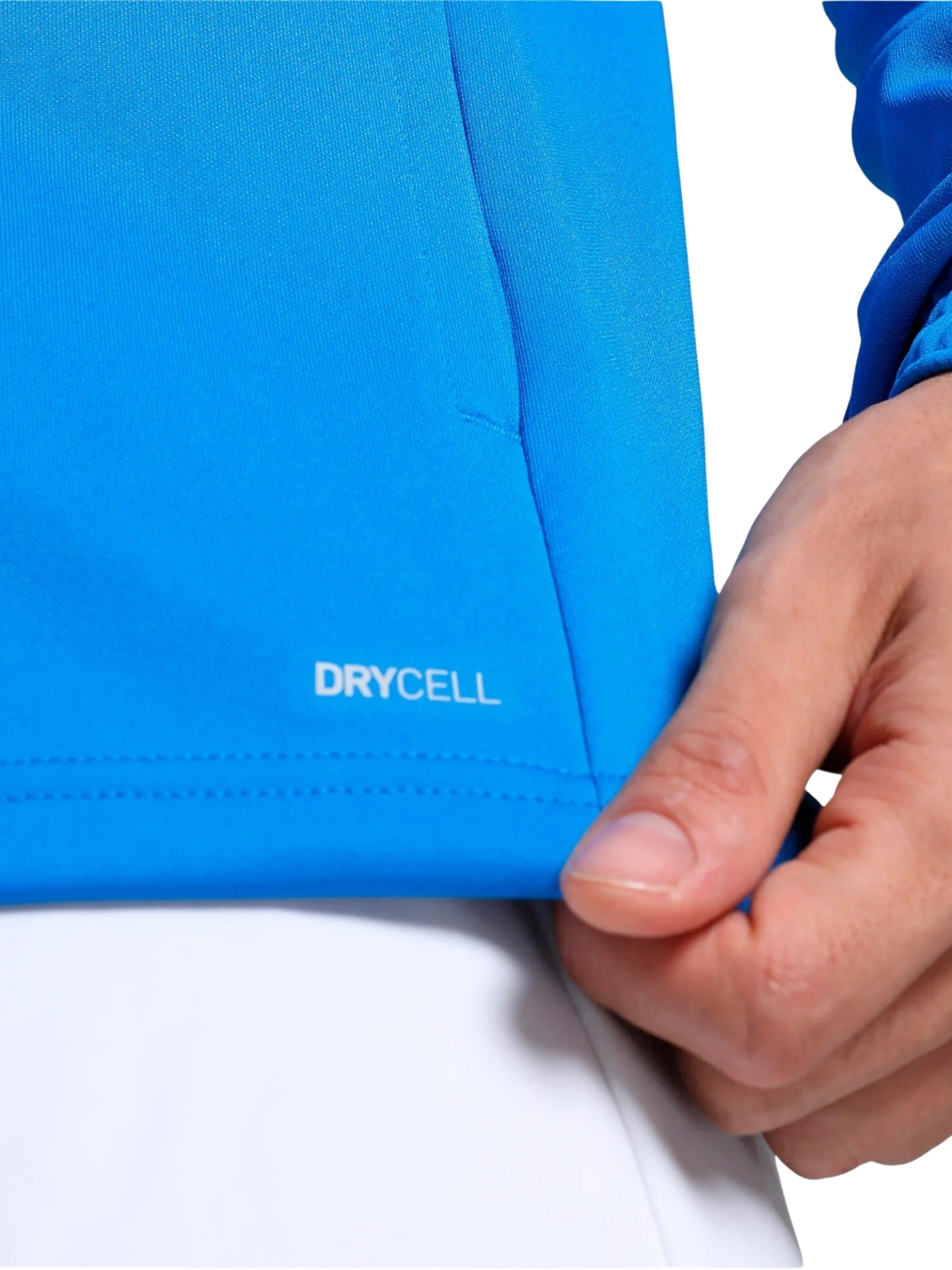 Jachetă de trening 'teamRISE' de la PUMA pe albastru