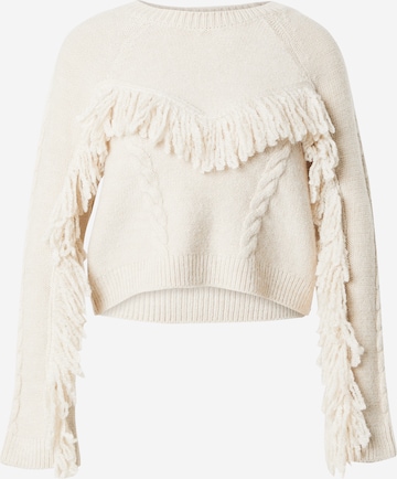 ONLY Sweater 'MARGINA' in Beige: front