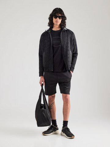 Tricou de la BOSS pe negru