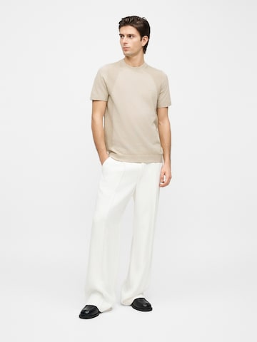 BOSS Свитер 'Momentum' в Бежевый