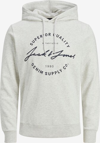 JACK & JONESSweater majica 'Ace' - bijela boja: prednji dio