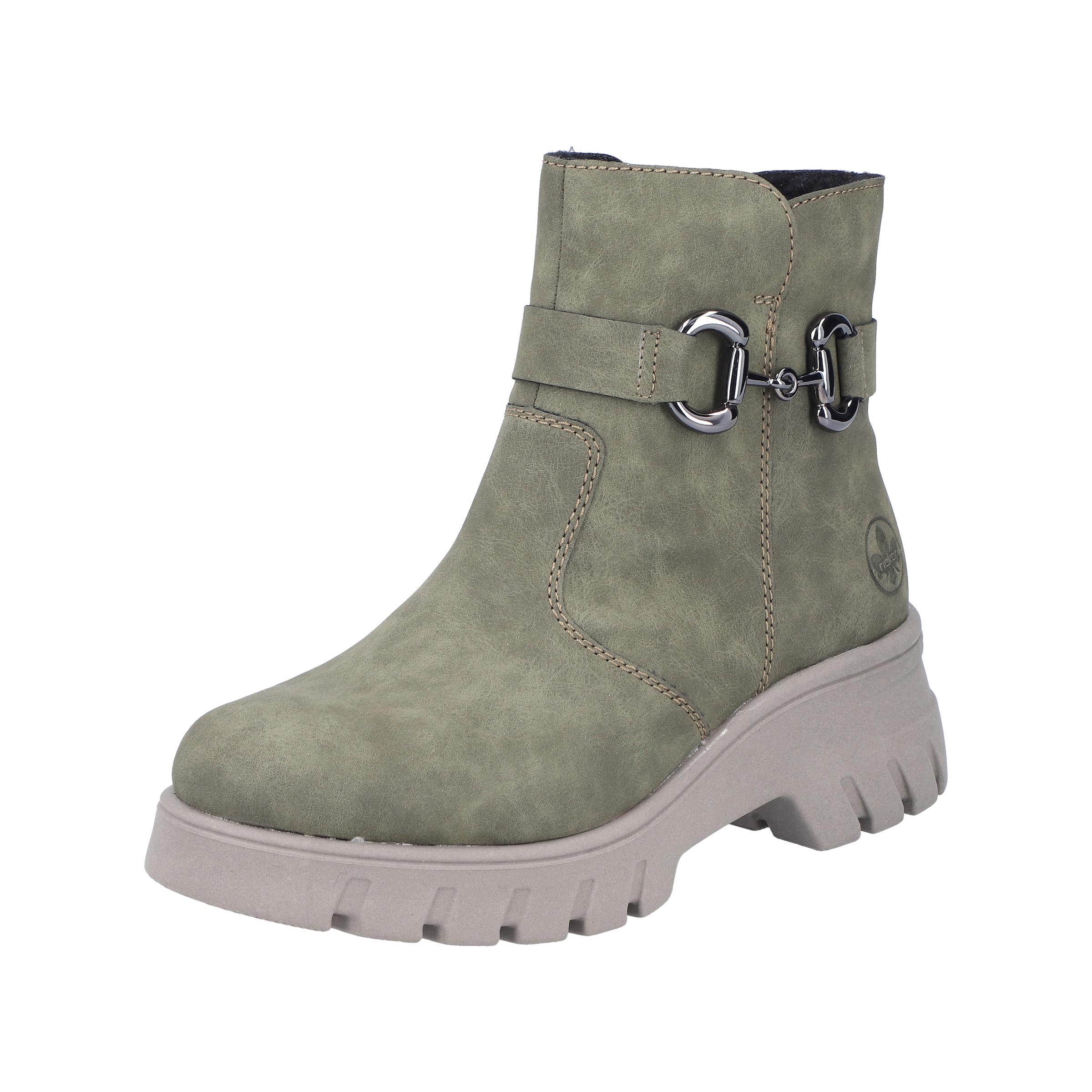 Boots ' 71862 ' Rieker en vert : devant