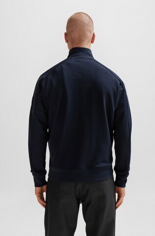 BOSS Sweatershirt 'Zecompany' in Blau