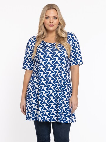YOEK Tuniek in Blauw: voorkant
