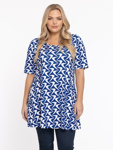 Yoek Tunic in Blue: front