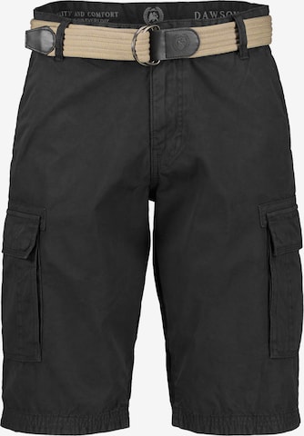 LERROS Regular Trousers in Black: front
