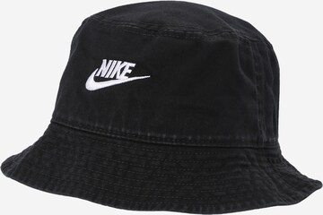 Nike Sportswear Hat in Black: front