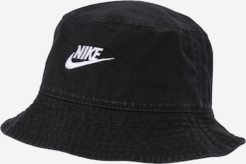 Pălărie de la Nike Sportswear pe negru: față