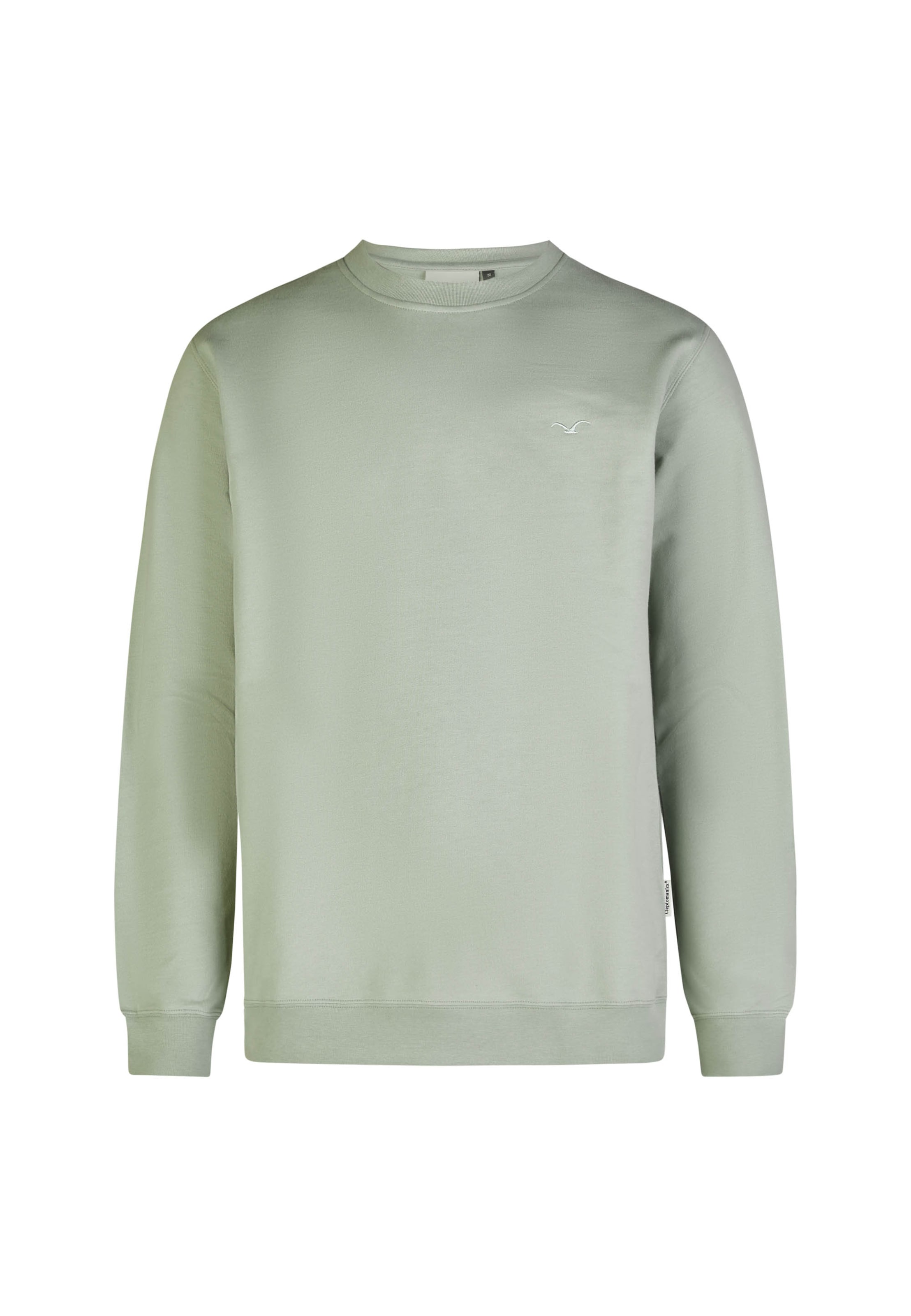 Cleptomanicx Sweatshirt 'Ligull' in Grau: Vorderseite