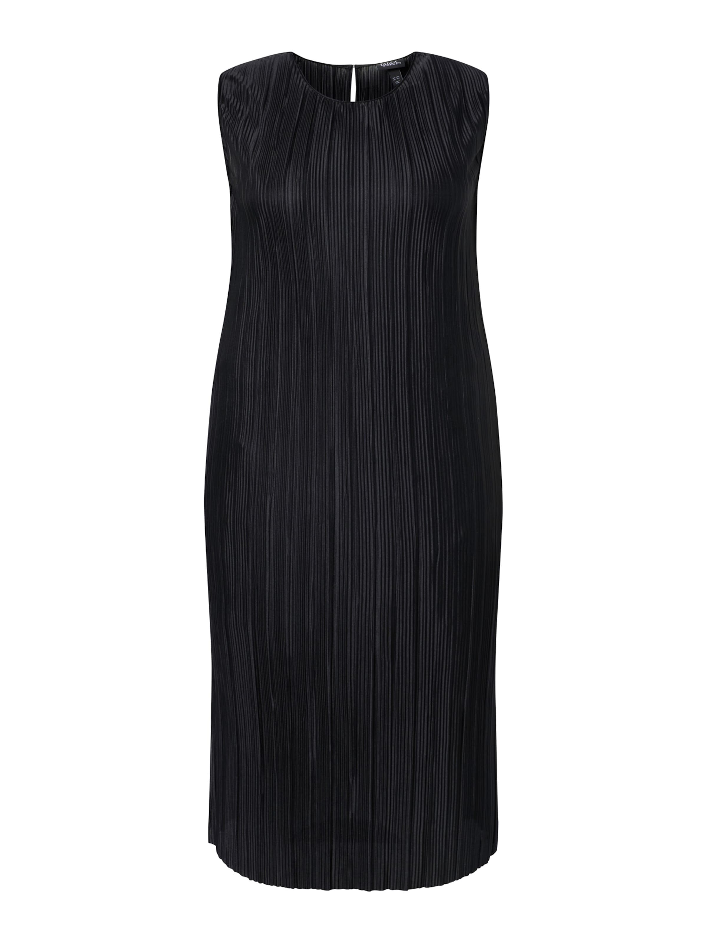 Robe Ulla Popken en noir : devant