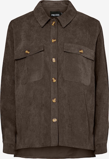 PIECES Pusero 'PCEFFI' värissä tummanruskea, Tuotenäkymä