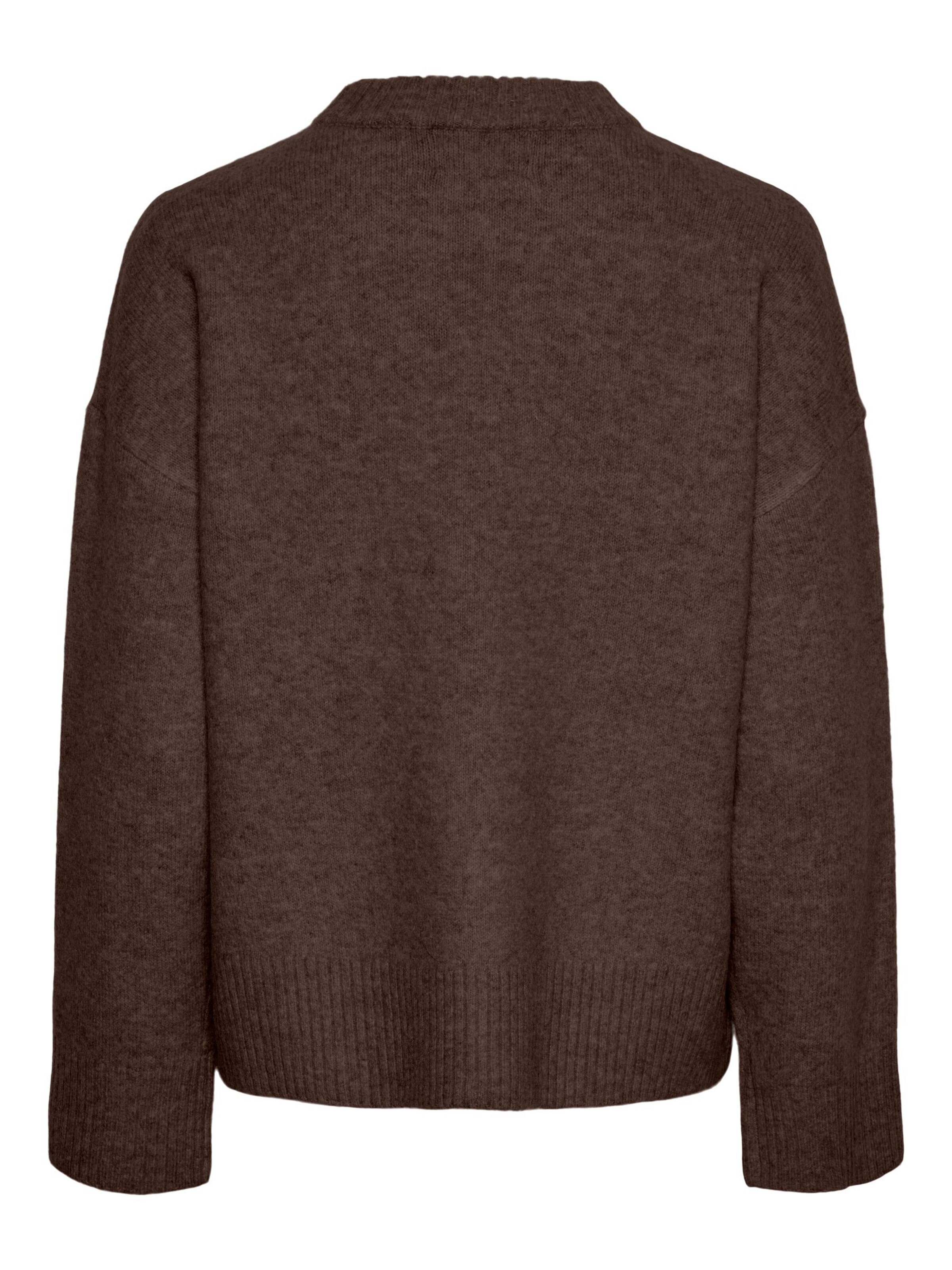 Pullover 'PCAna' di PIECES in marrone