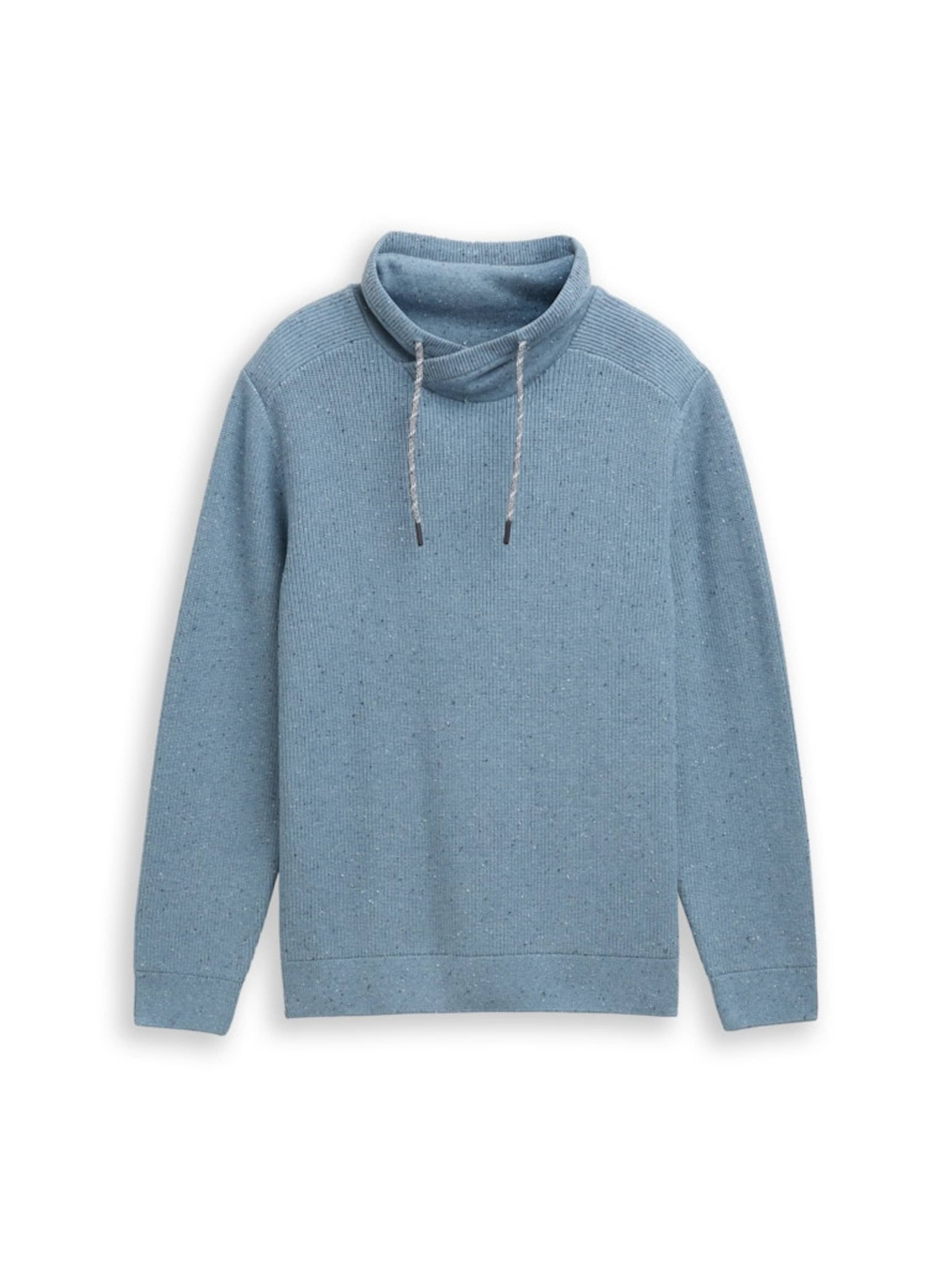 TOM TAILOR Sveter - Modrá: predná strana