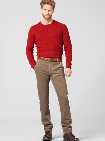 MEYER Regular Chino 'Rio 2-8619' in Bruin