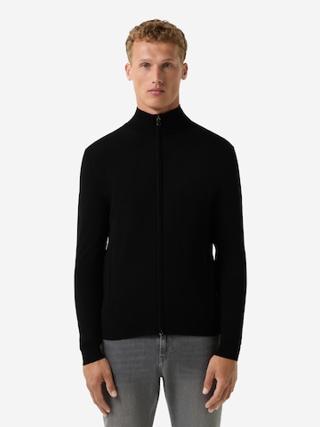 BOGNER Strickjacke 'Oscar' in Schwarz: Vorderseite