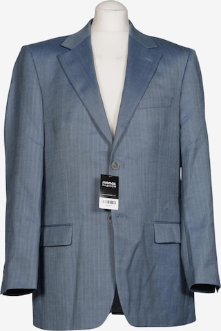 HECHTER PARIS Suit Jacket in M-L in Blue: front