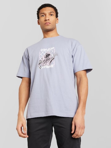 Volcom Shirt 'THUNDERTAKER' in Lila: voorkant