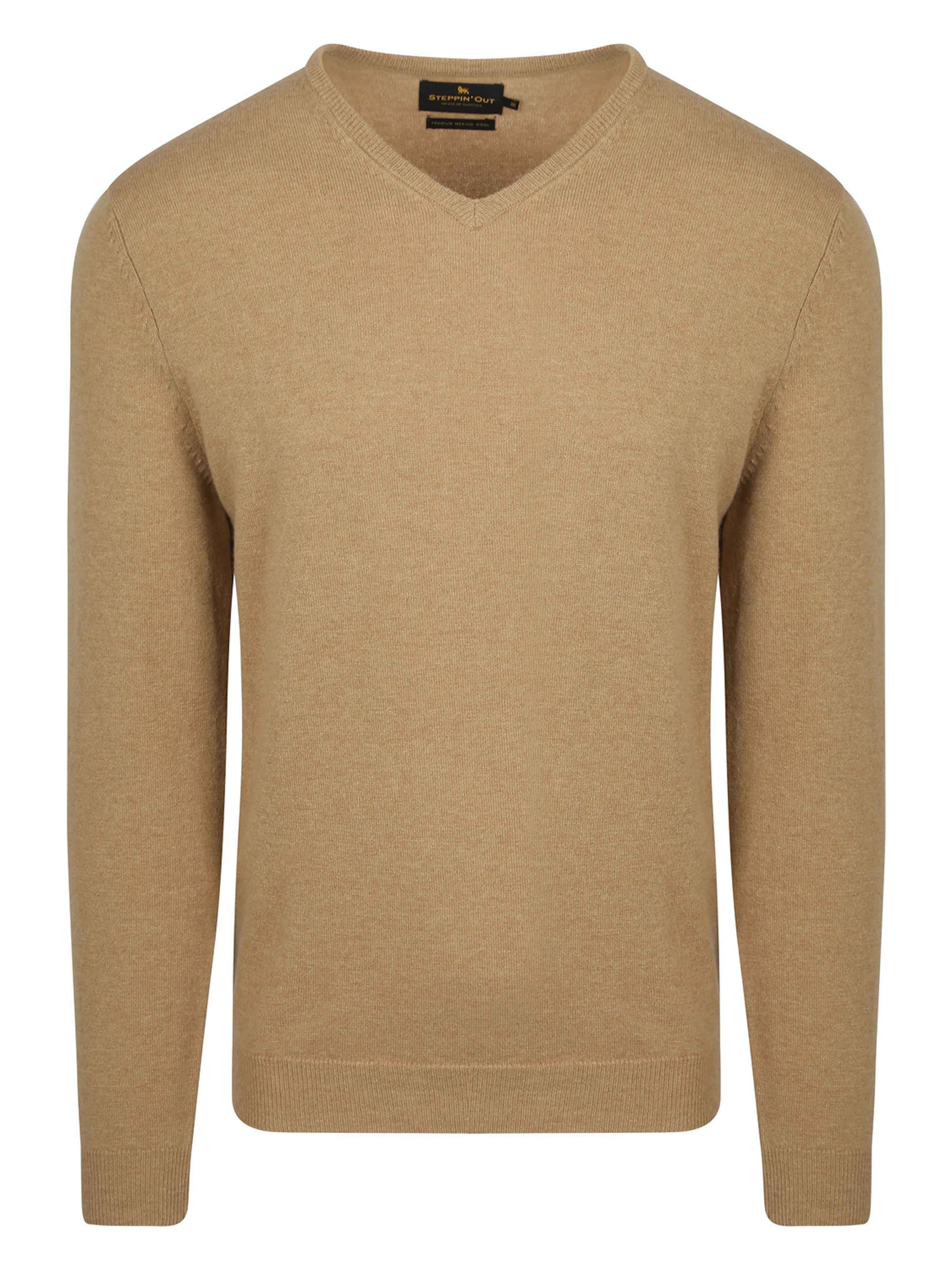 Steppin' out Pullover‌‌‌‌‌‌‌‌ in Beige: Vorderseite
