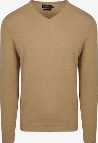 Steppin' out Pullover in Beige: Vorderseite