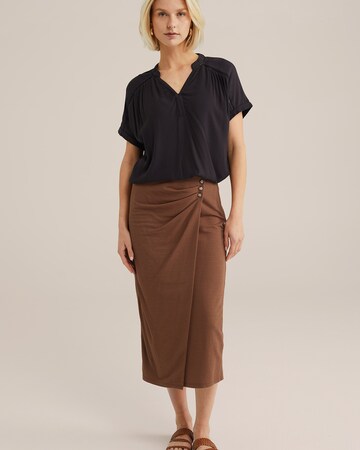 WE Fashion Bluse i sort