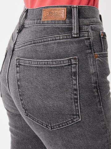Polo Ralph Lauren Skinny Jeansy w kolorze szary