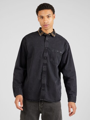 VANS Regular fit Button Up Shirt 'DEERFIEL' in Black: front