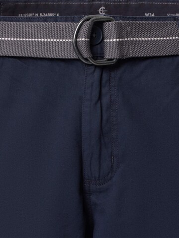 CASAMODA Regular Cargo Pants 'Cargo-Bermuda 3/4' in Blue