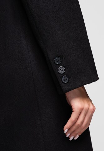 Ombre Tussenmantel in Zwart