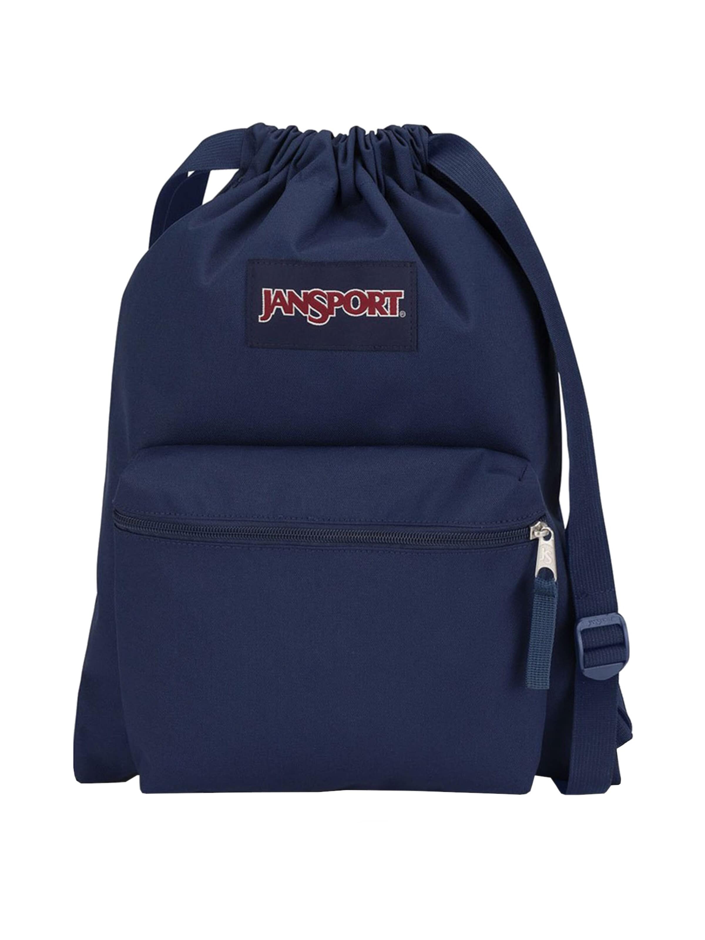 JANSPORT Gym bag 'Jansport Drawsack' in Blue: front