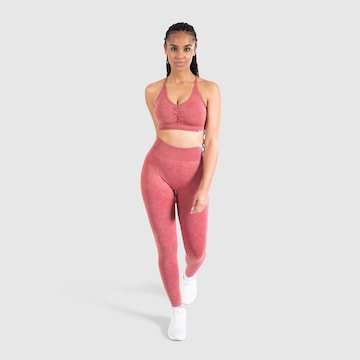 Smilodox Sporttop Batik Scrunch in Rot