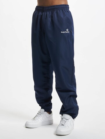 Regular Pantalon de sport 'Carson' Sergio Tacchini en bleu : devant